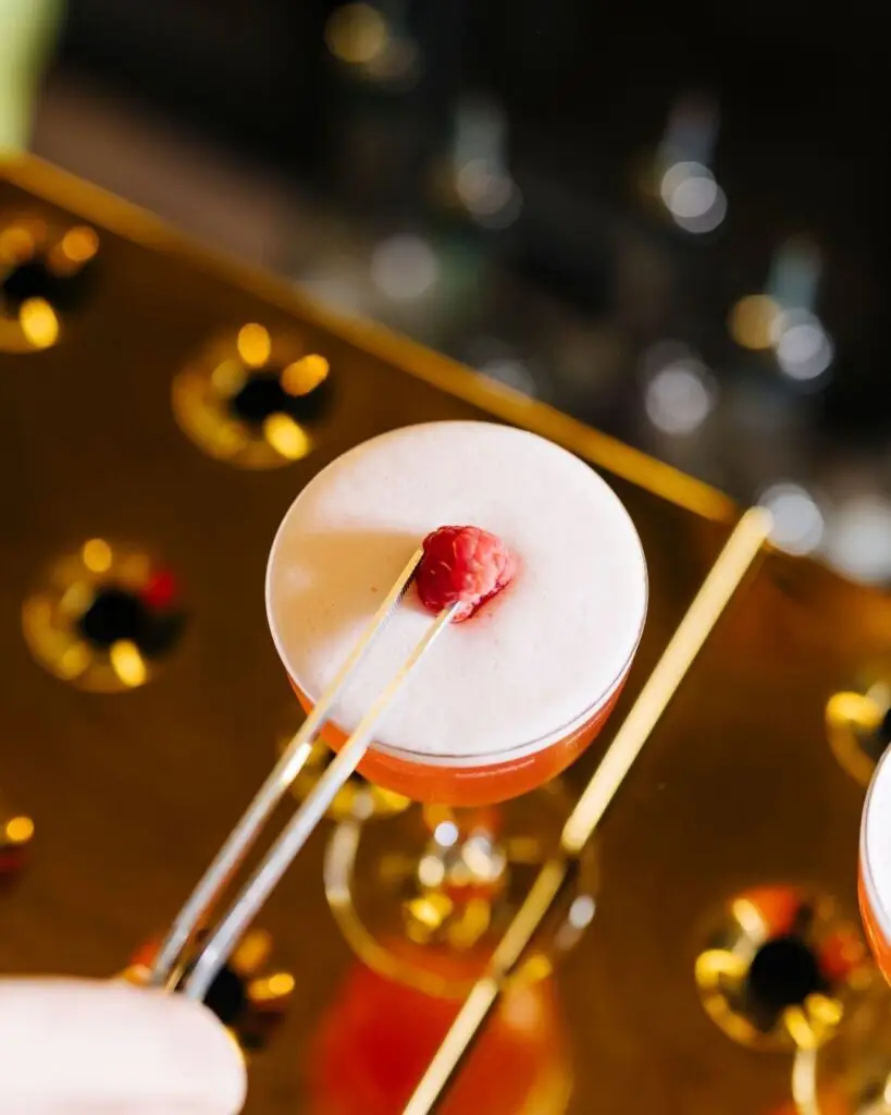 hospitality venue food and drinks photography showcasing event atmosphere